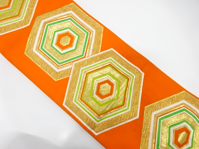 JAPANESE KIMONO / ANTIQUE OBI FOR KIDS / WOVEN KIKKO